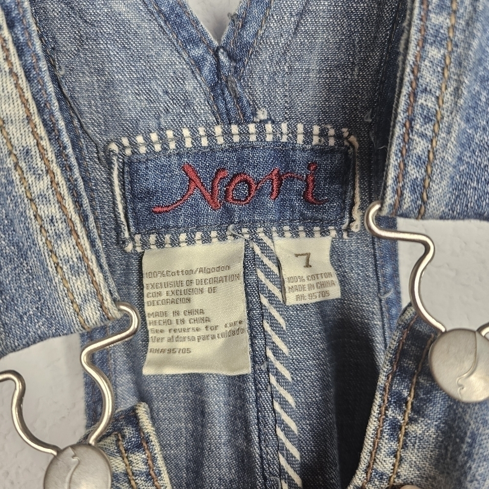 Nori Cargo Style Capri Overalls - Picture 5 of 6